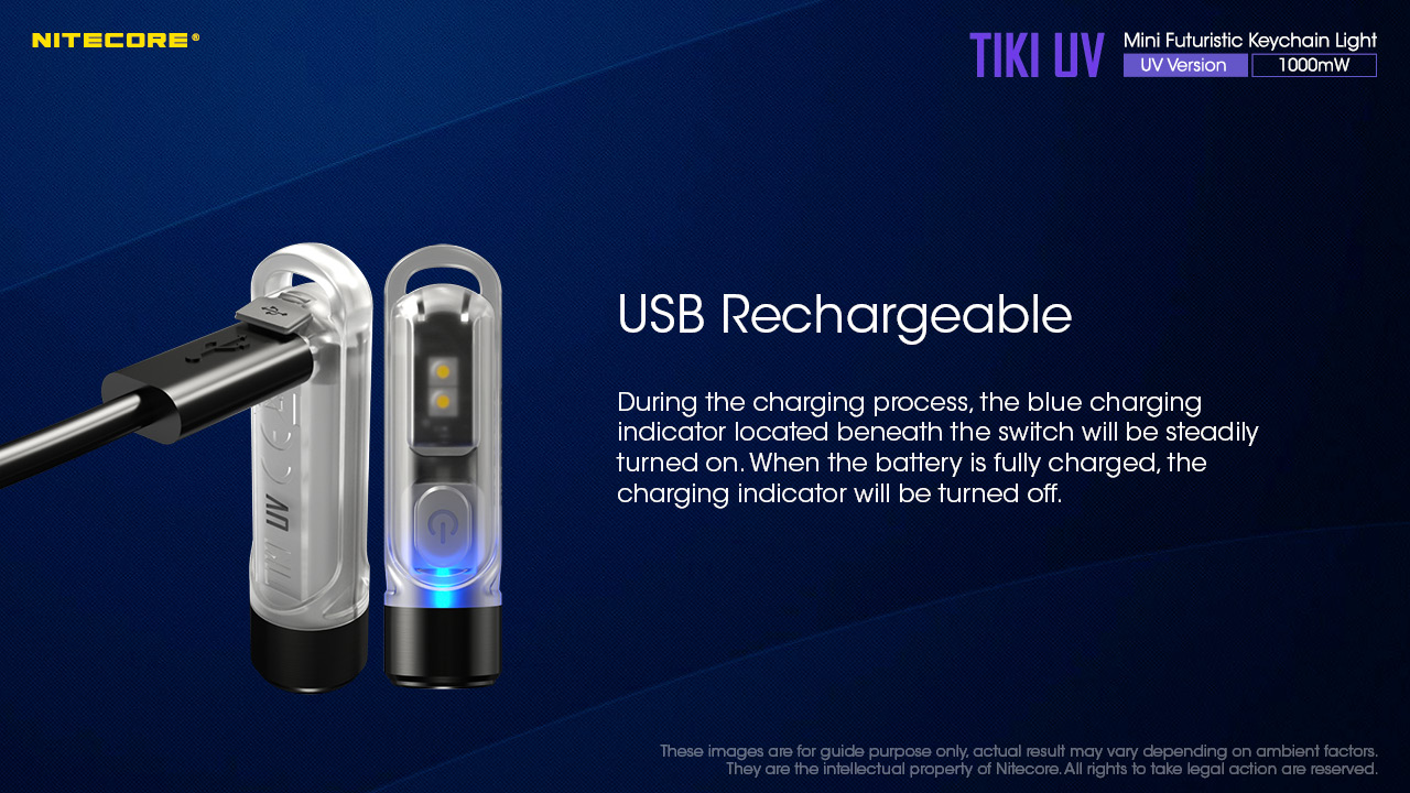 TIKI UV — caracteristici