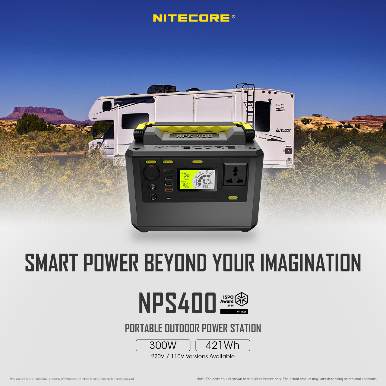 NPS400 — caracteristici