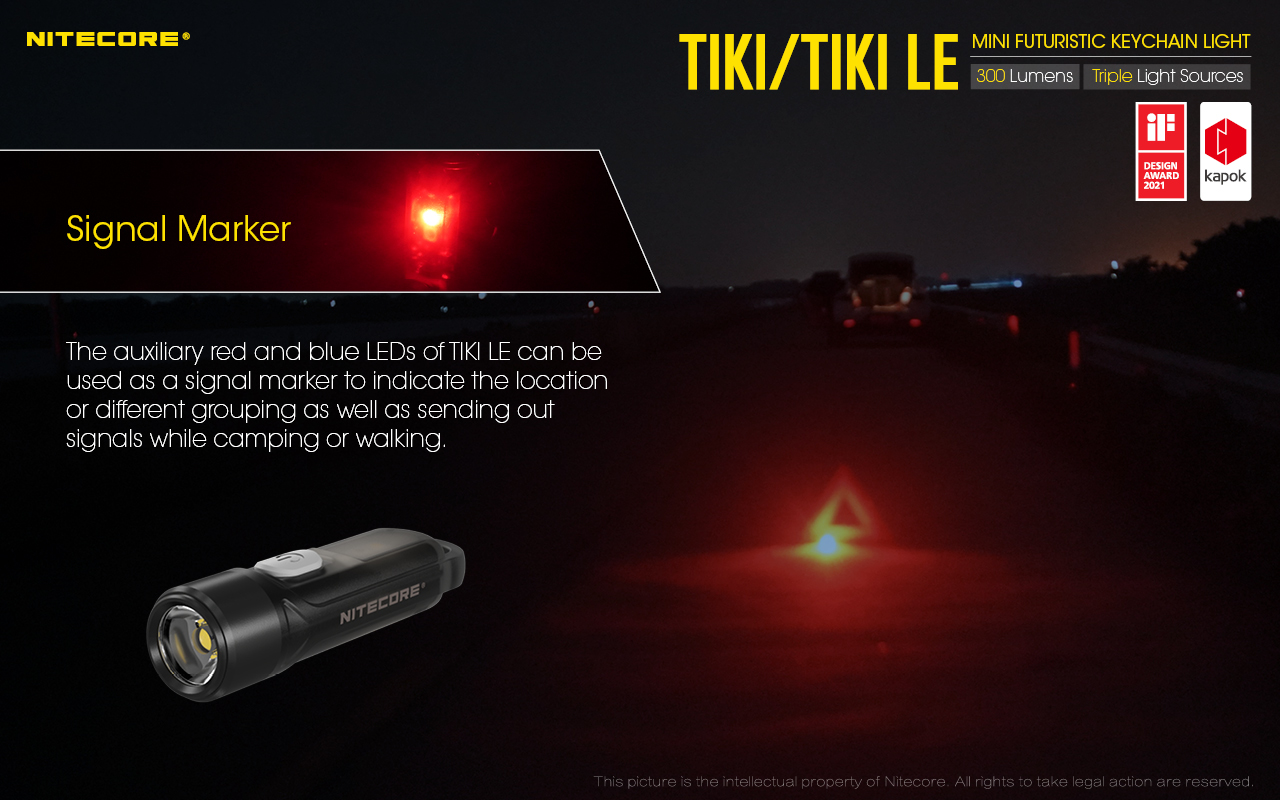 TIKI LE — caracteristici