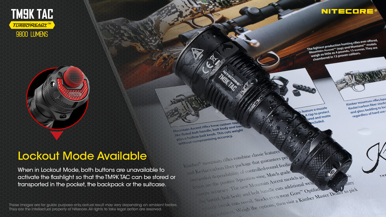TM9K TAC — caracteristici