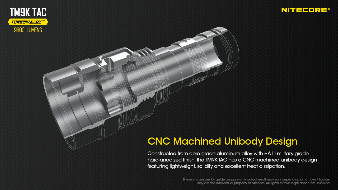 TM9K TAC — caracteristici
