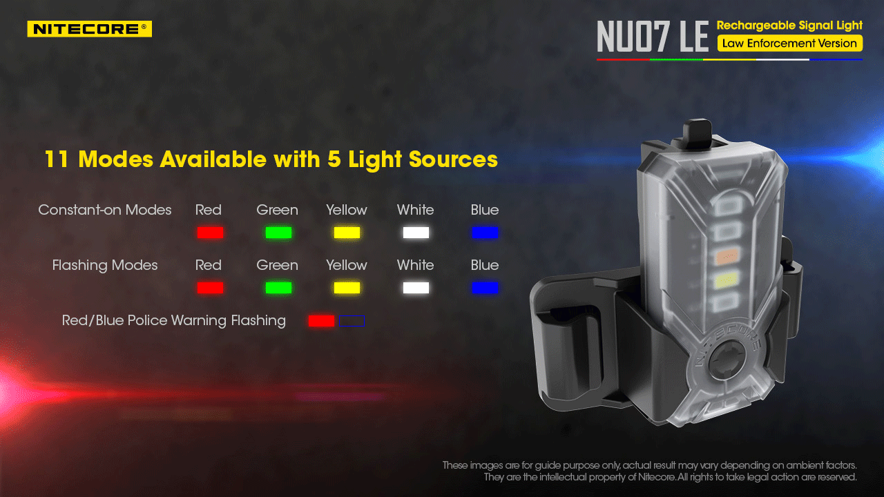 NU07 LE — caracteristici