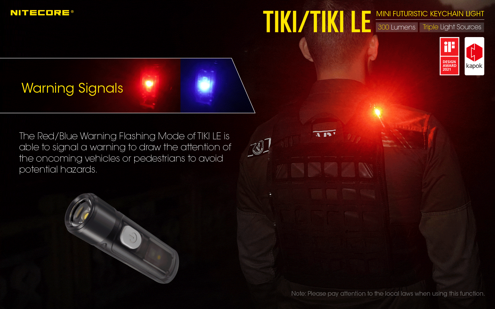 TIKI LE — caracteristici