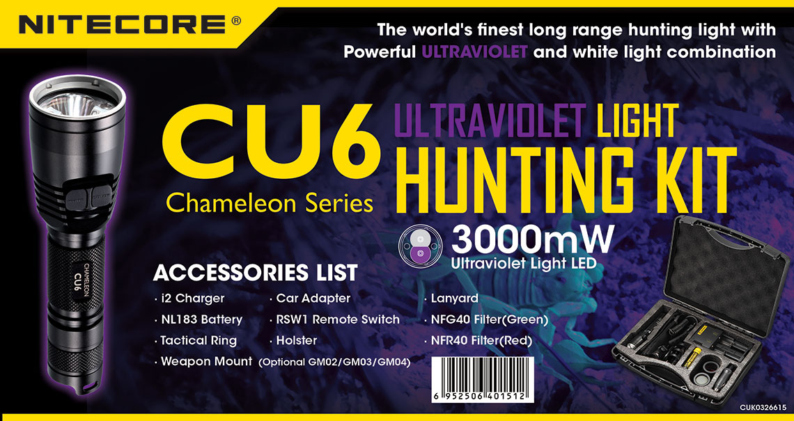 CU6 HUNTING KIT — caracteristici
