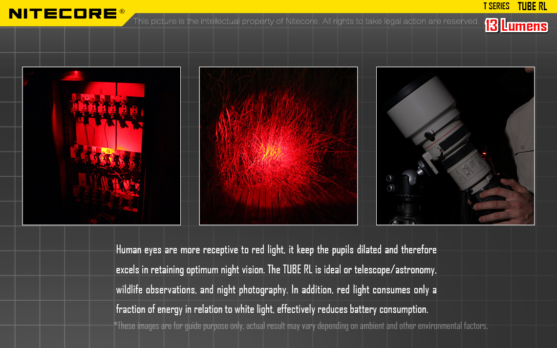 TUBE RL — caracteristici