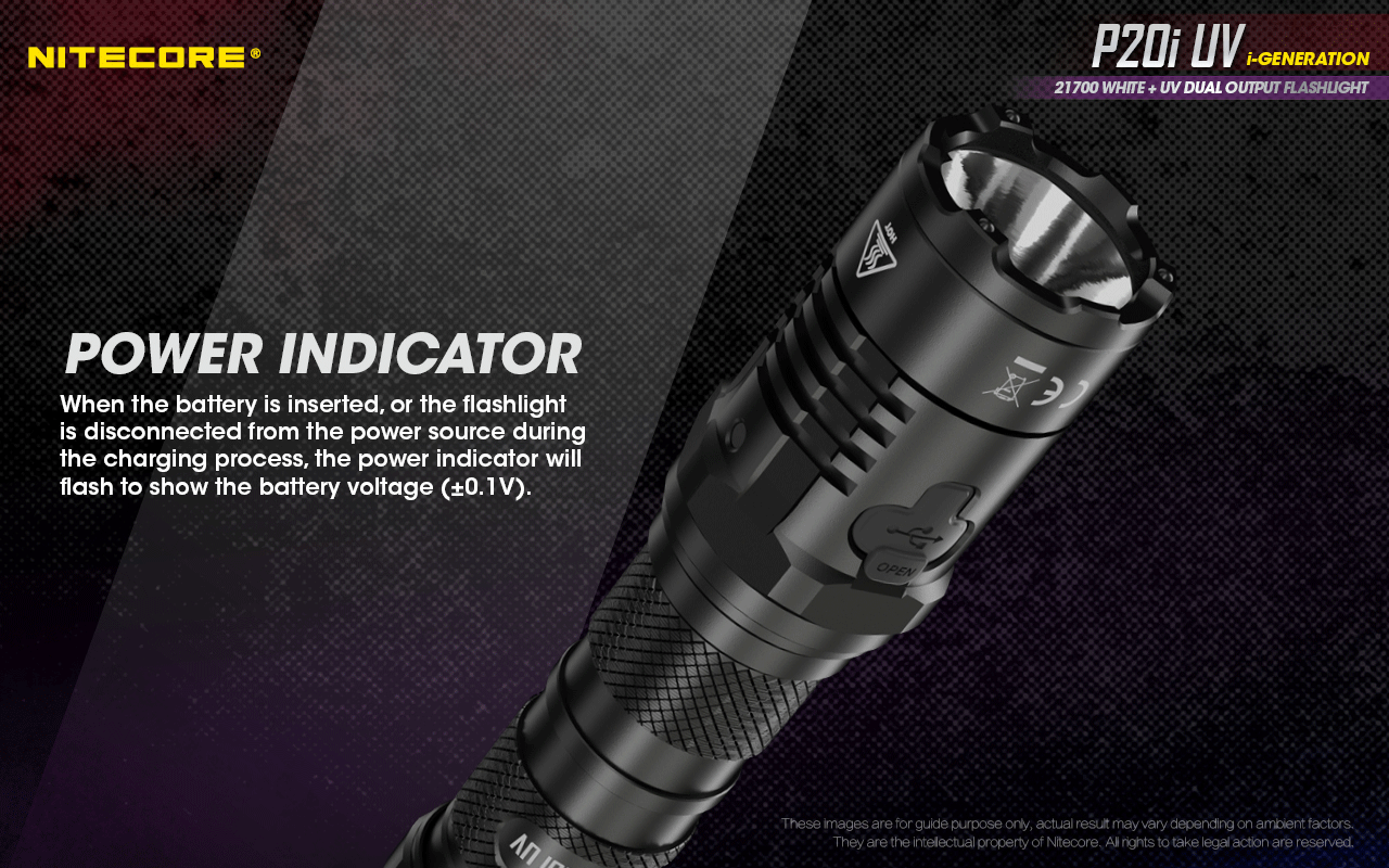 P20i UV — caracteristici