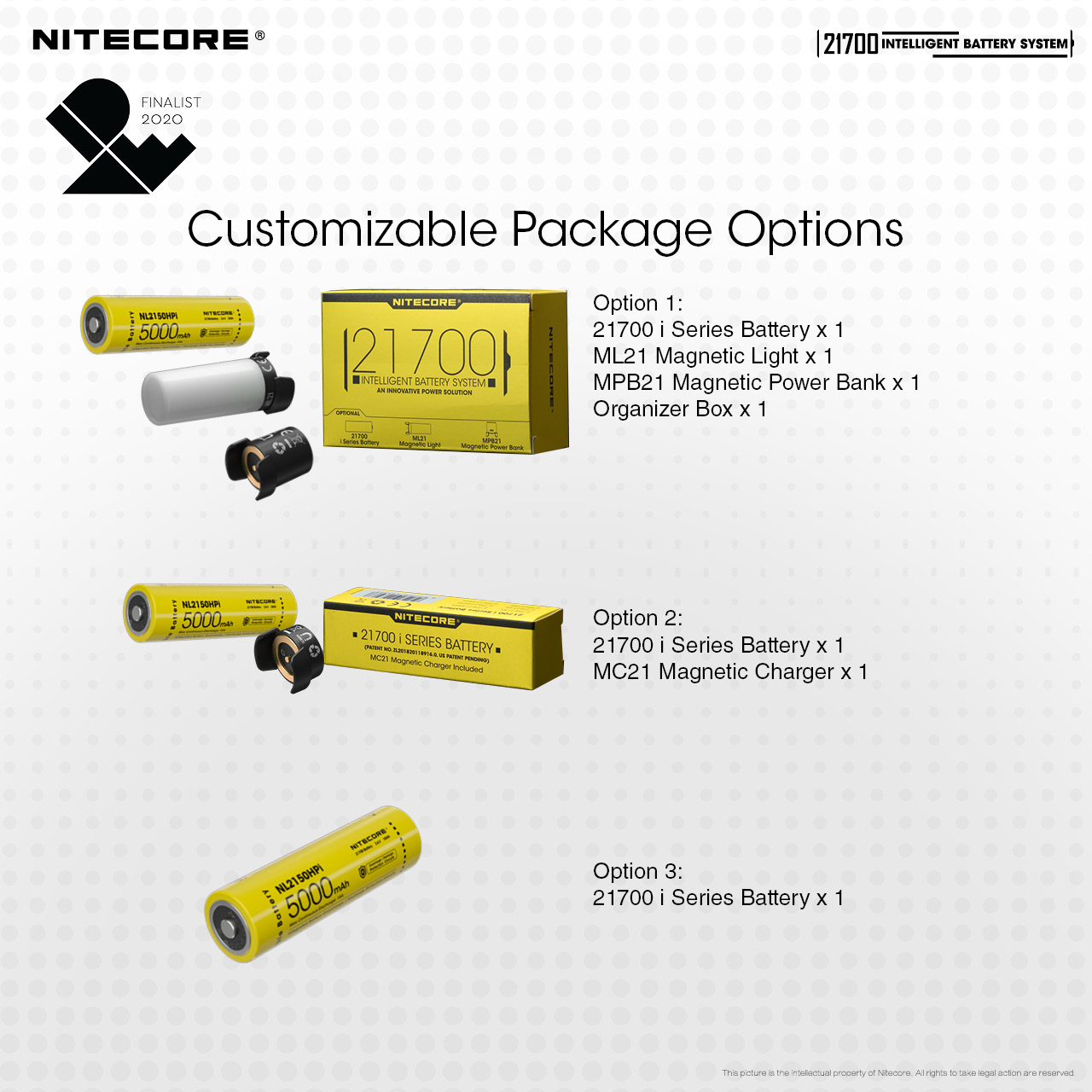 21700 Intelligent Battery System — caracteristici