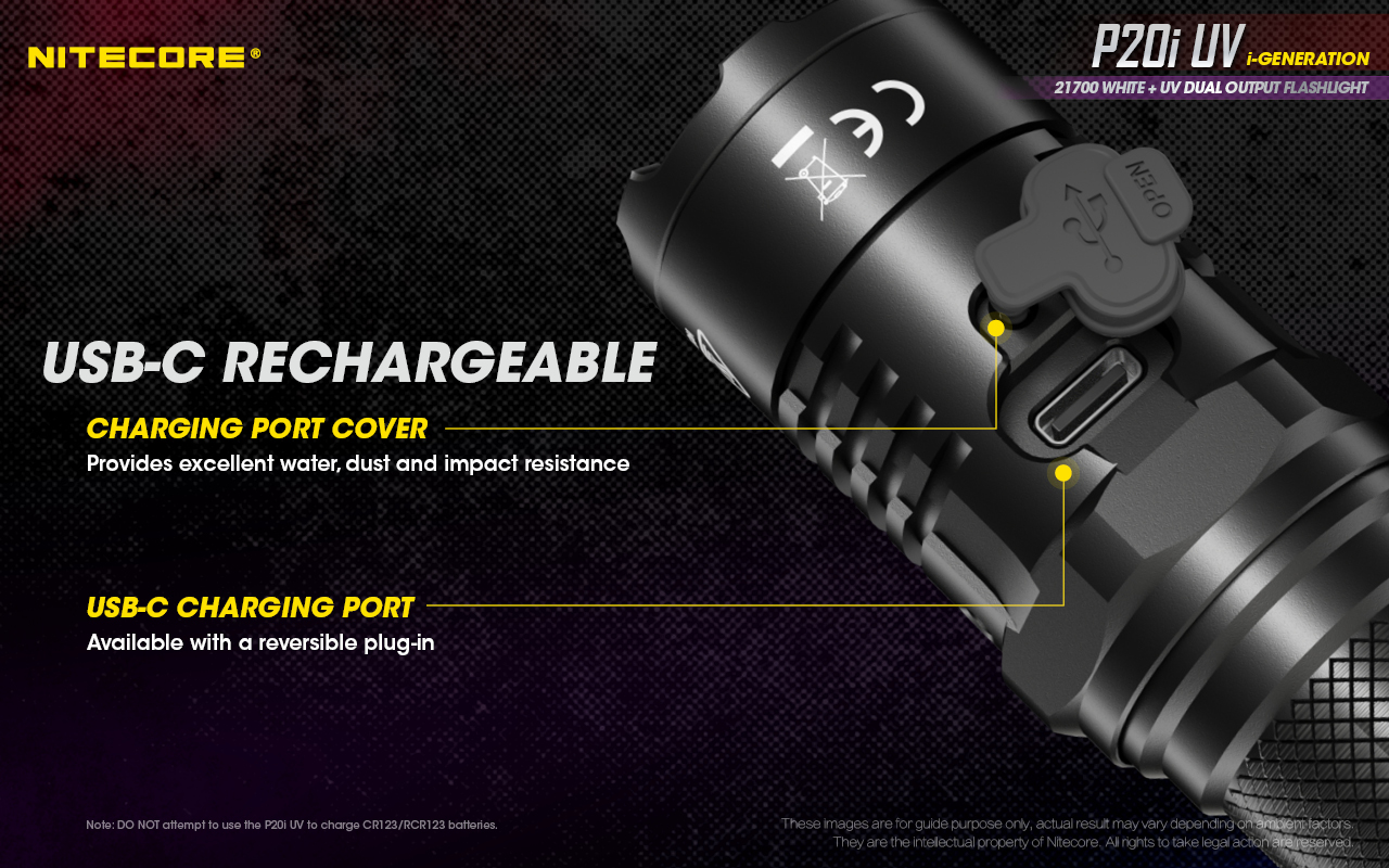 P20i UV — caracteristici