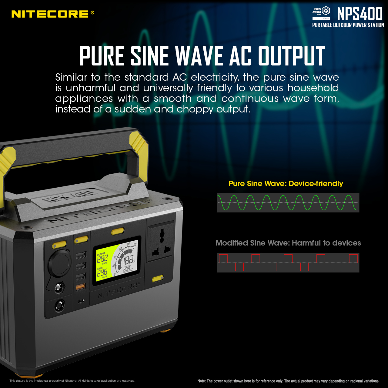 NPS400 — caracteristici