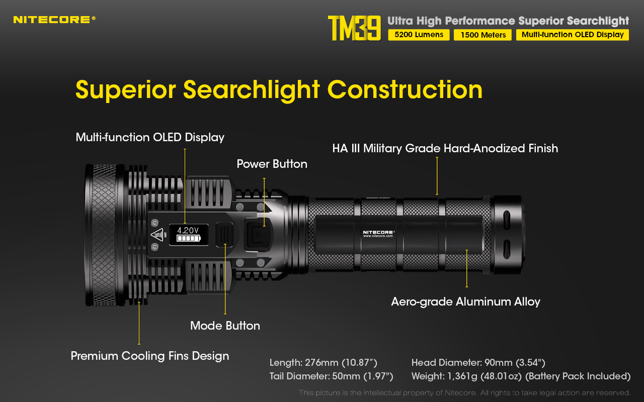TM39 — caracteristici