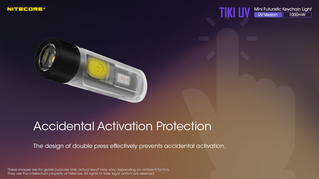 TIKI UV — caracteristici