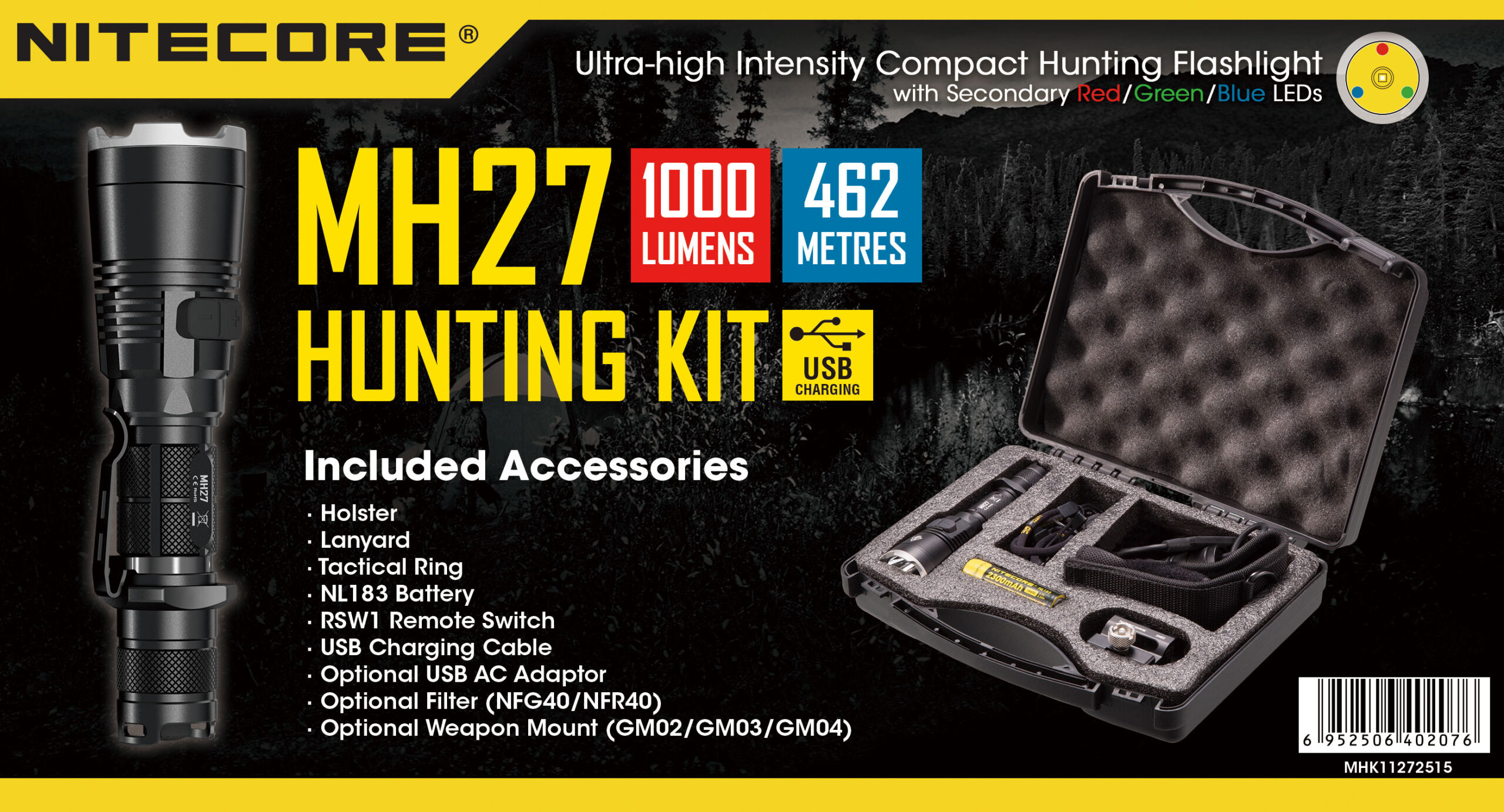 MH27 HUNTING KIT — caracteristici