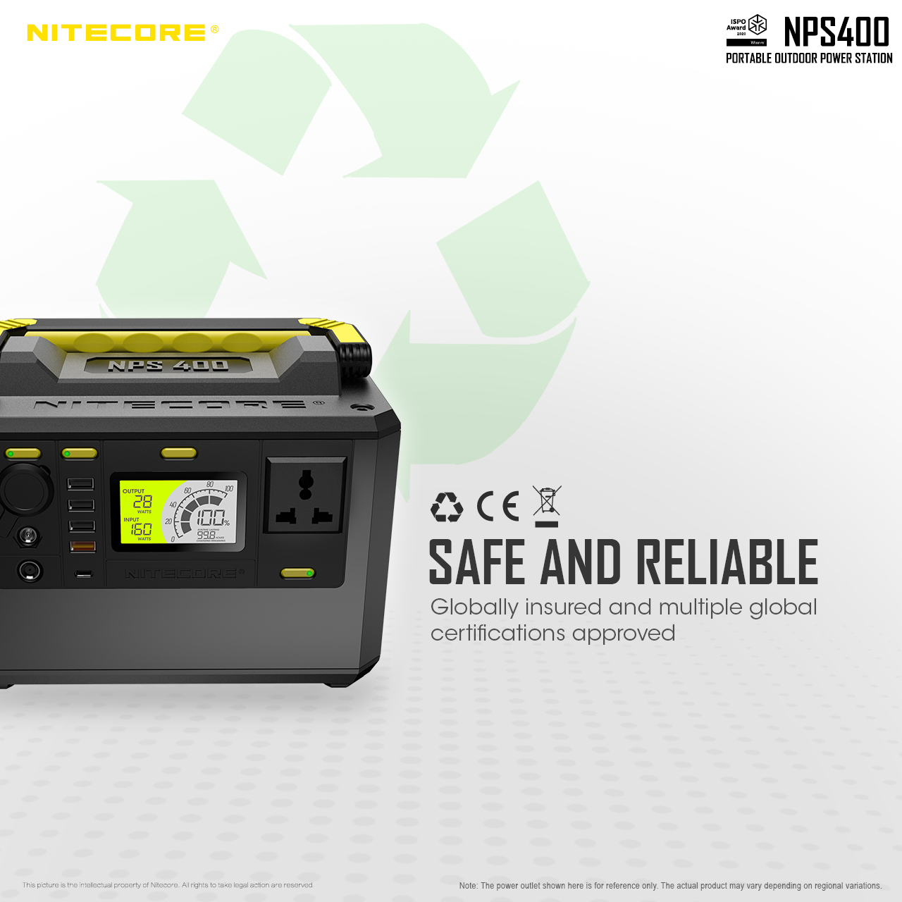 NPS400 — caracteristici
