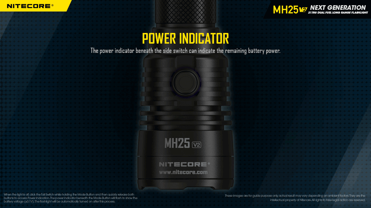MH25 V2 — caracteristici