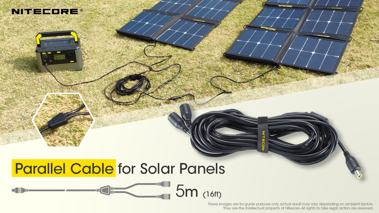 5m Parallel Cable — caracteristici