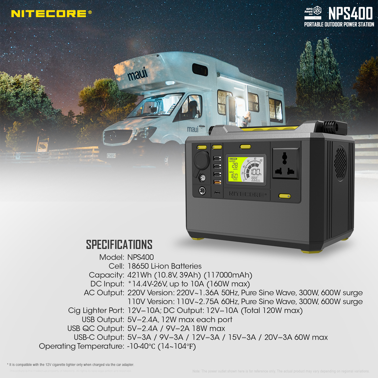 NPS200 — caracteristici