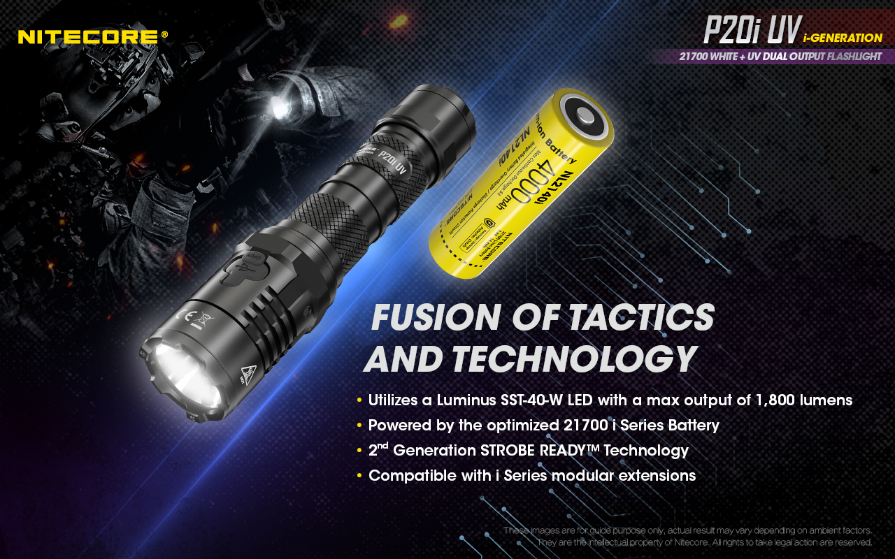 P20i UV — caracteristici