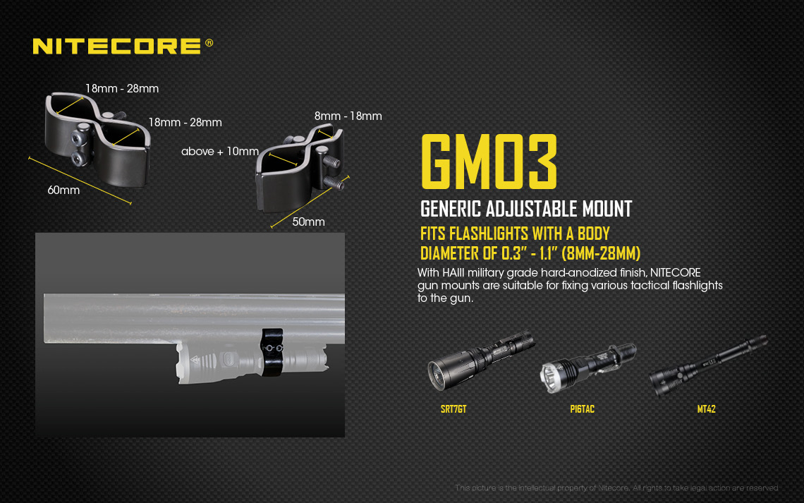 GM03 — caracteristici