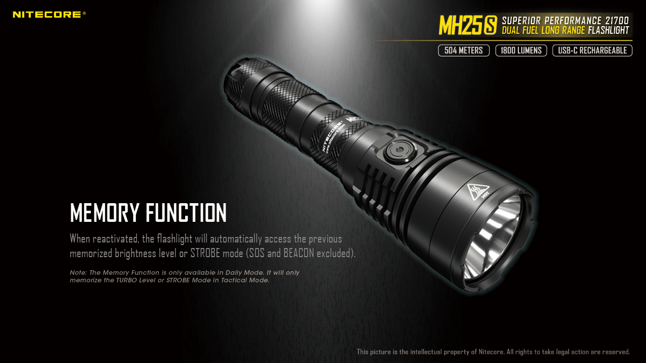 MH25S — caracteristici