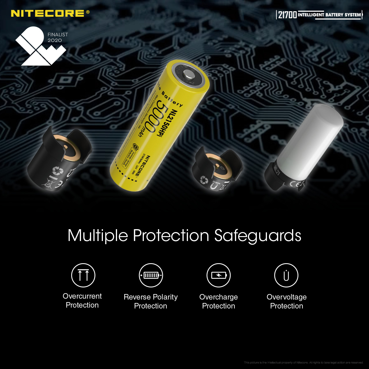 21700 Intelligent Battery System — caracteristici
