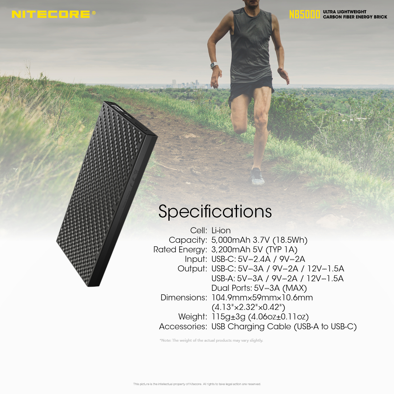 NB5000 — caracteristici
