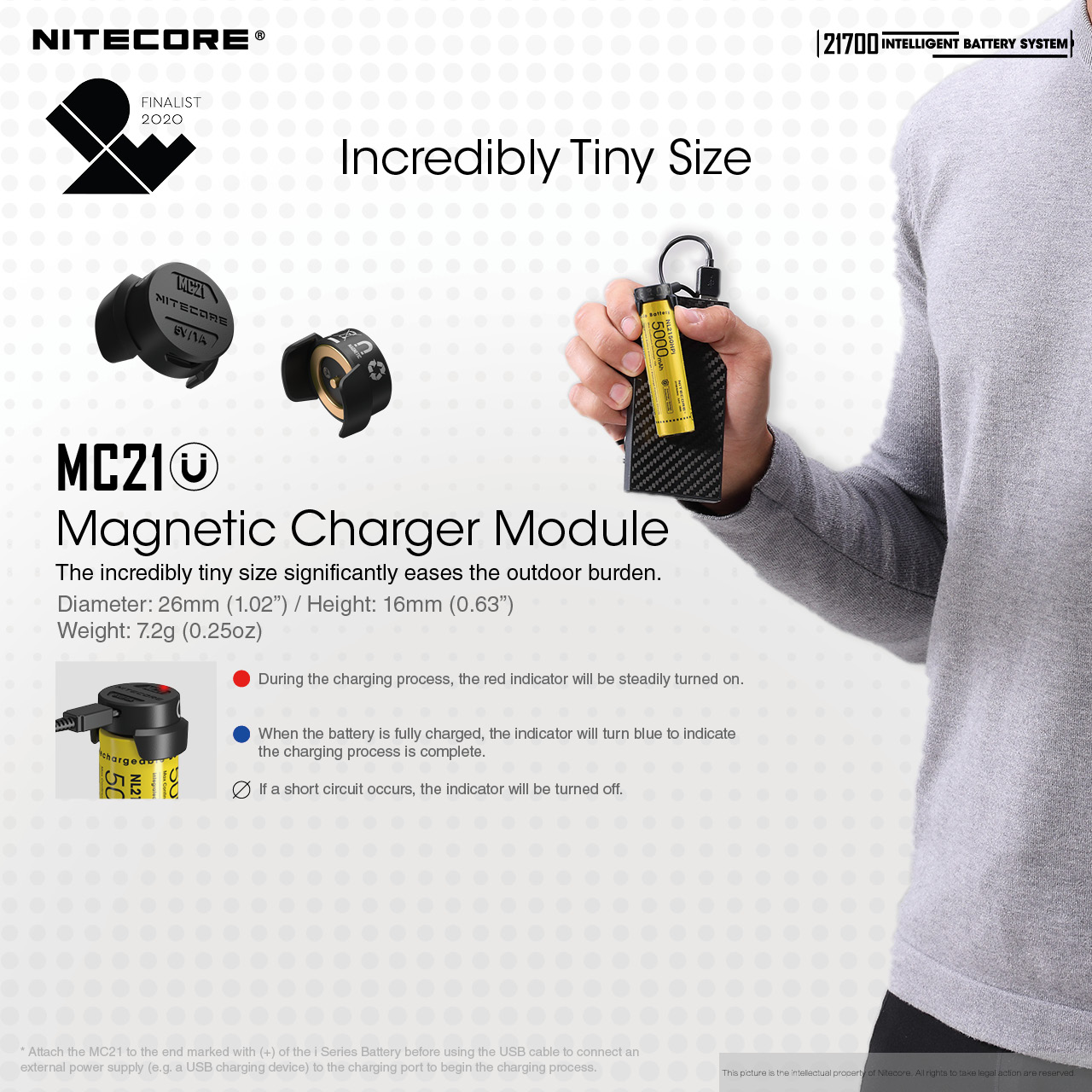 21700 Intelligent Battery System — caracteristici