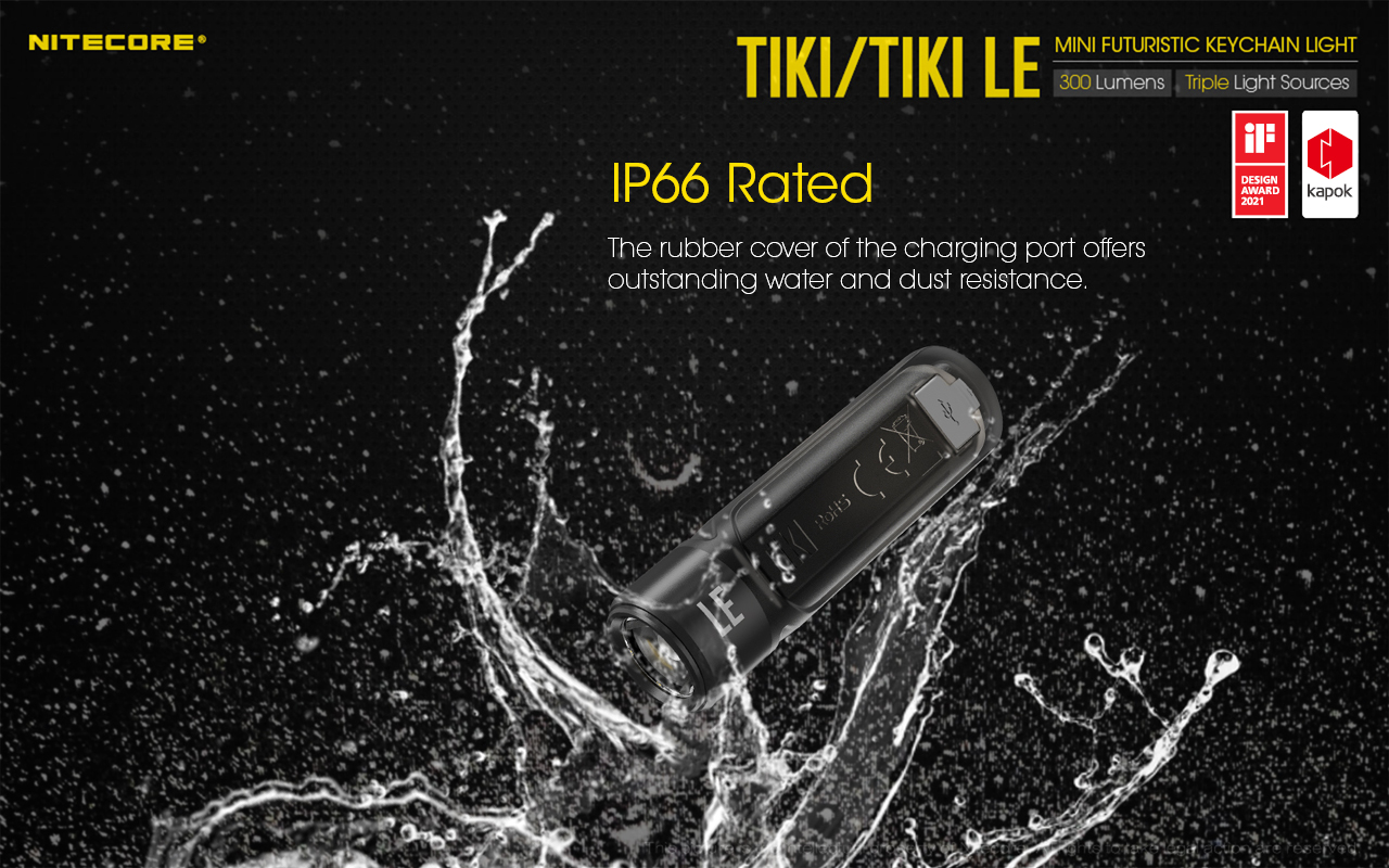 TIKI LE — caracteristici