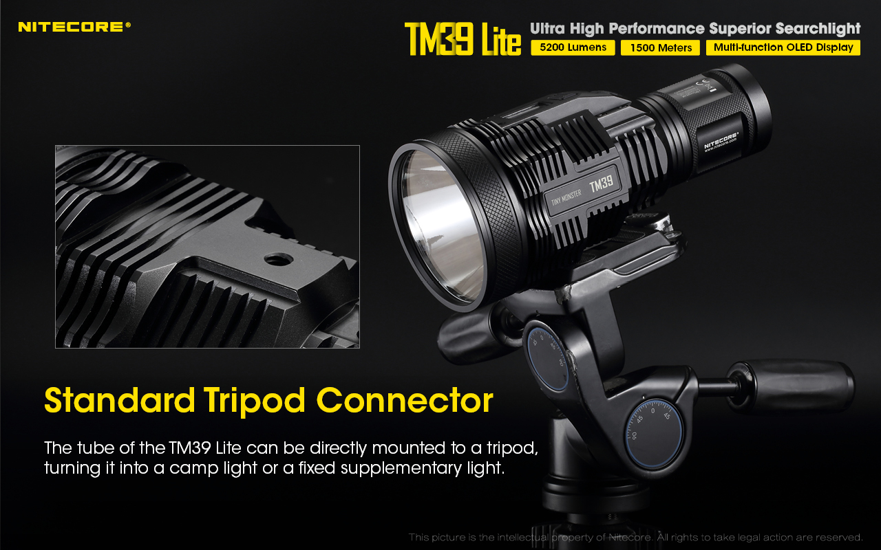 TM39 Lite — caracteristici
