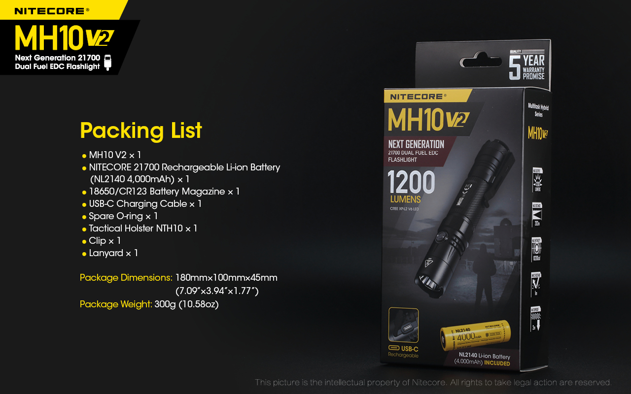 MH10 V2 — caracteristici
