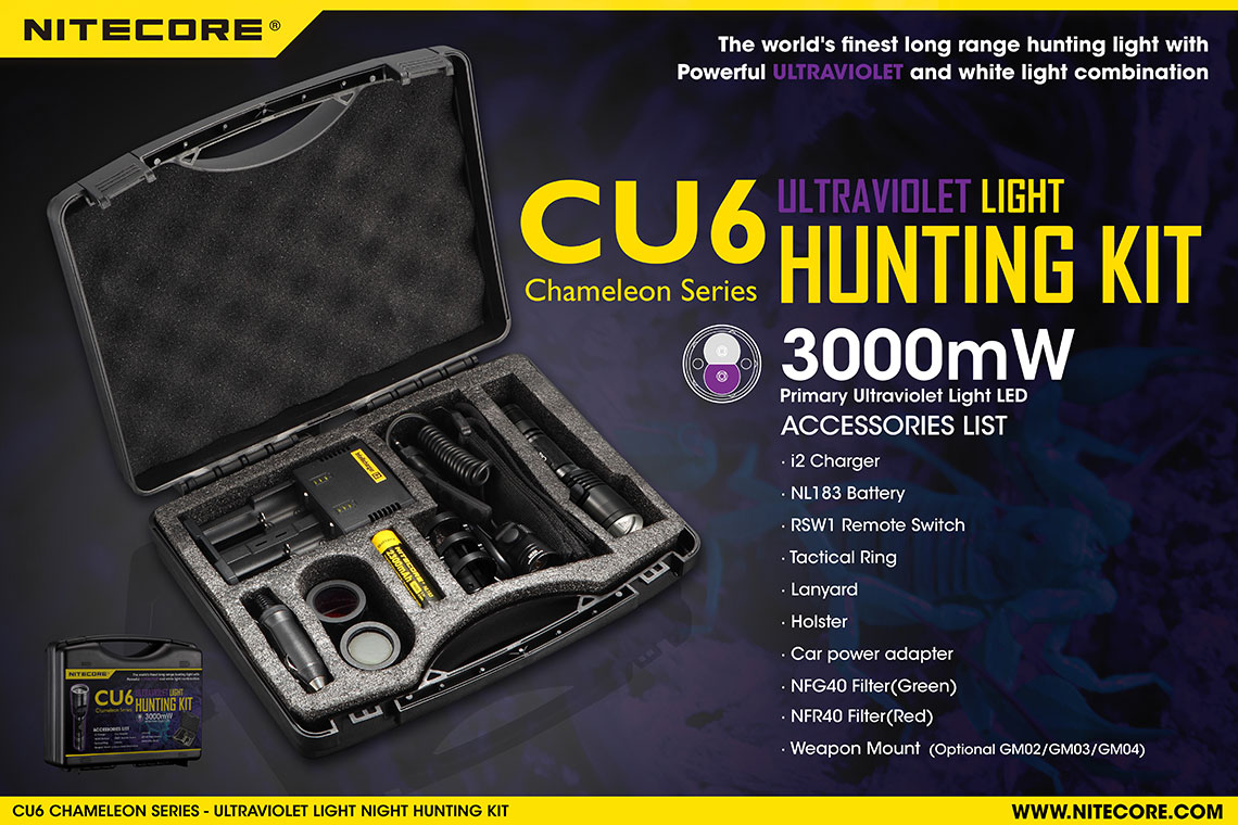 CU6 HUNTING KIT — caracteristici