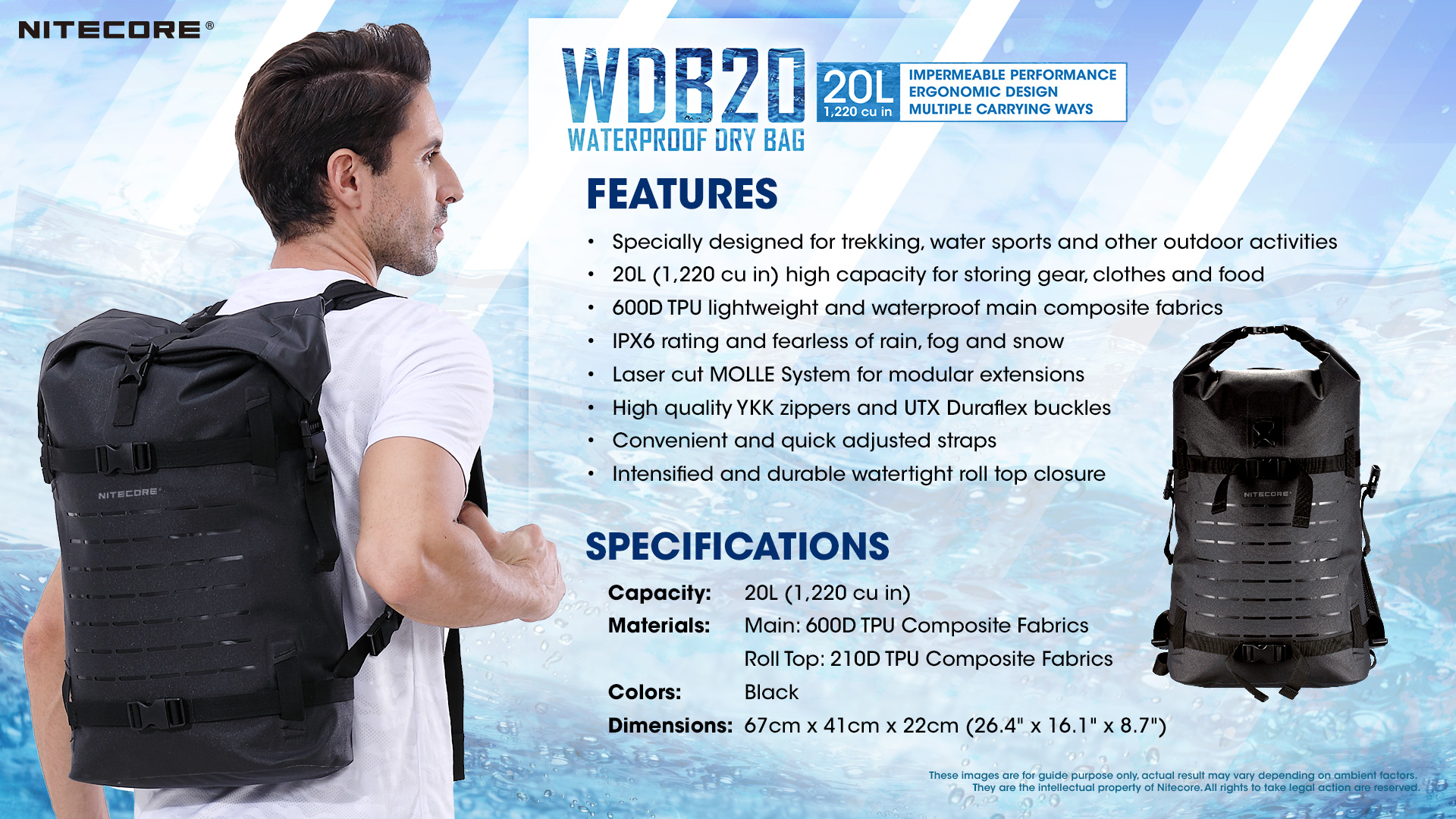 WDB20 — caracteristici