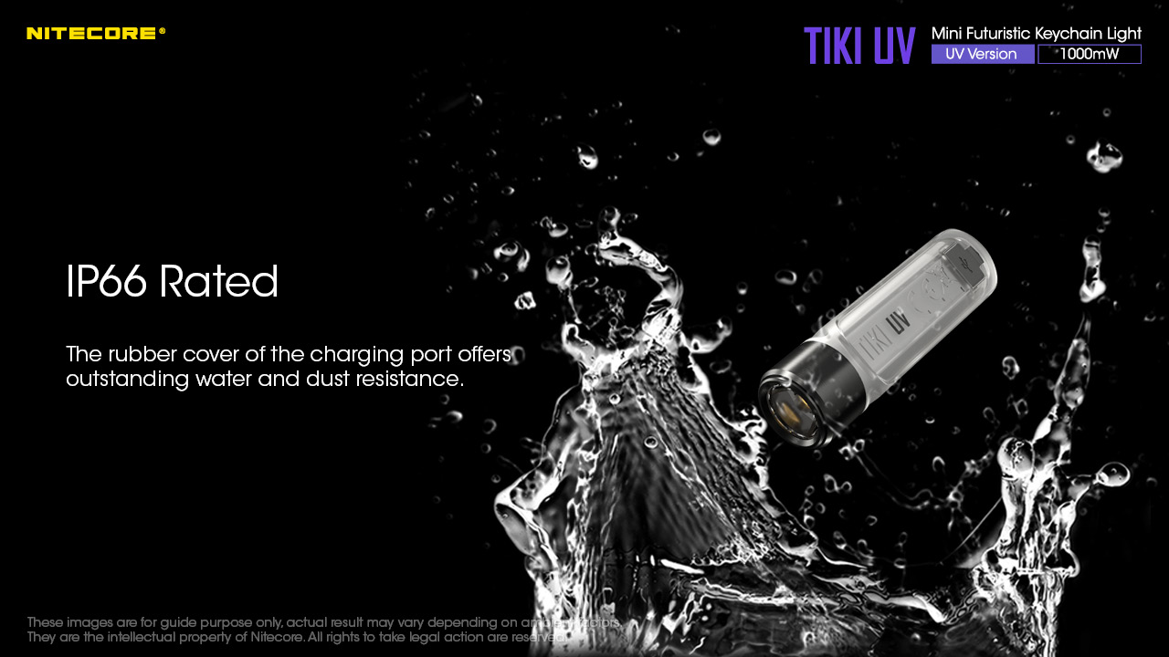 TIKI UV — caracteristici