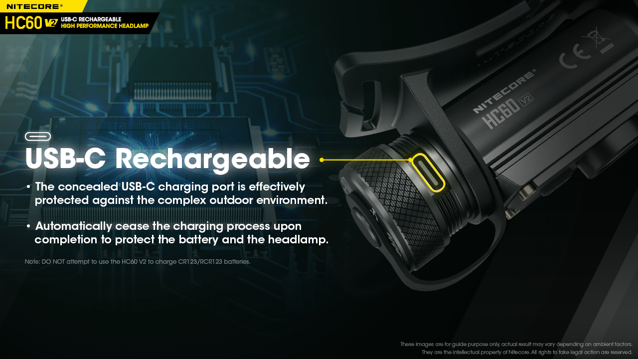 HC60 V2 — caracteristici