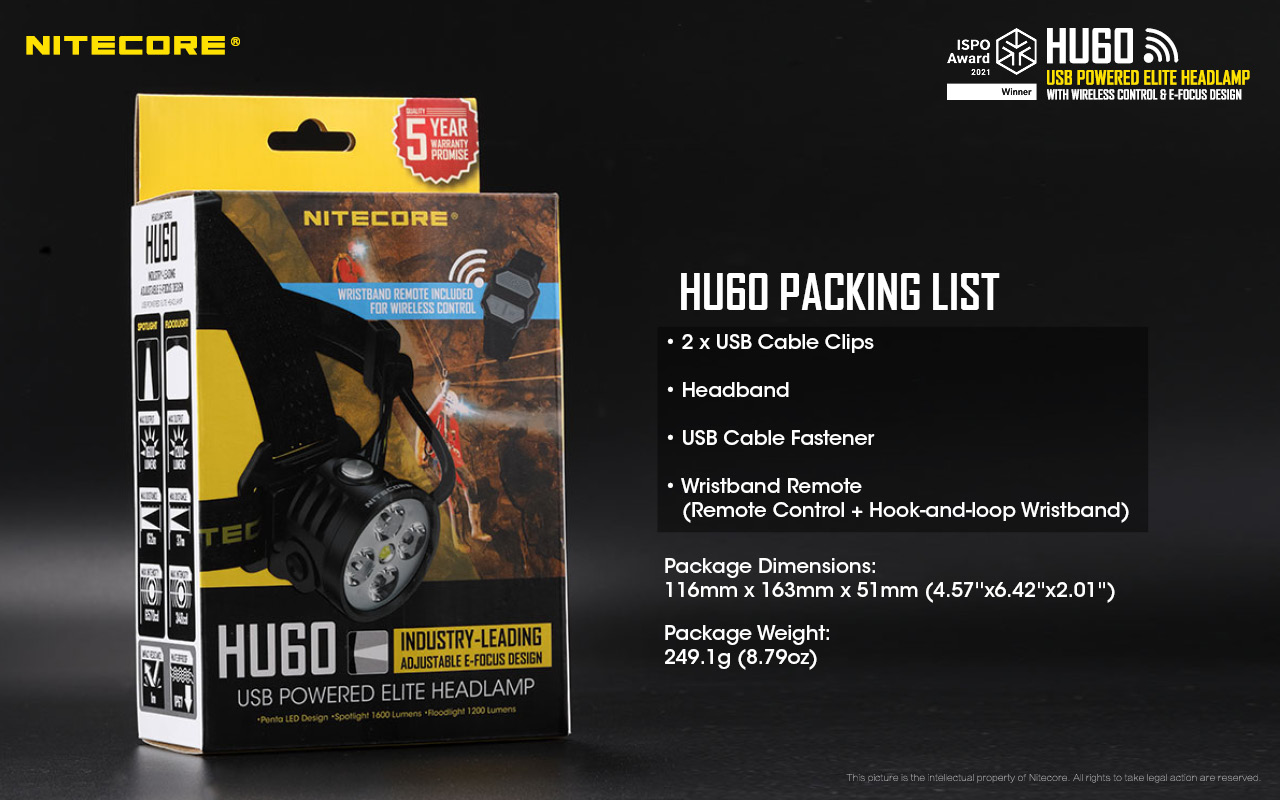 HU60 — caracteristici