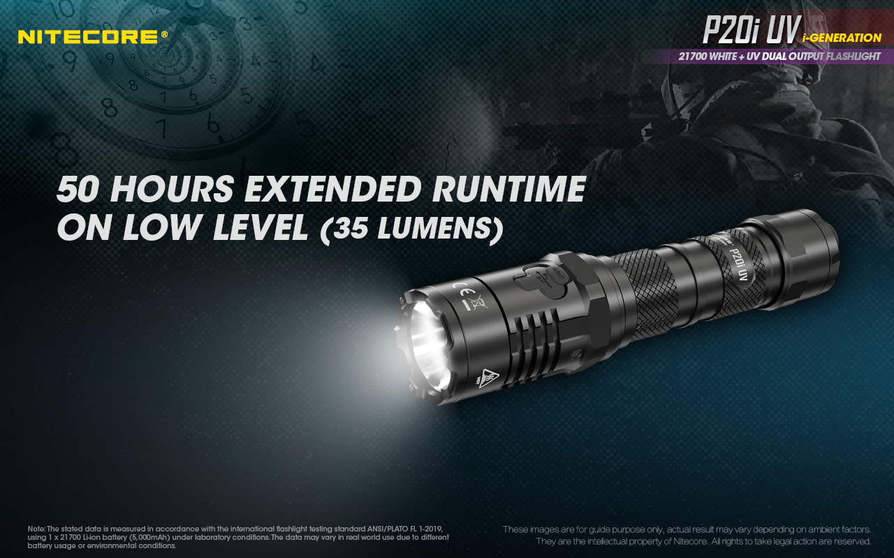 P20i UV — caracteristici
