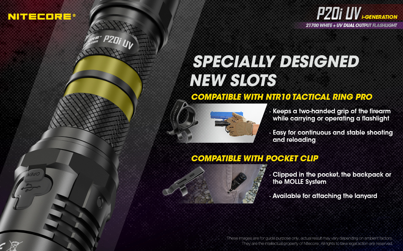 P20i UV — caracteristici