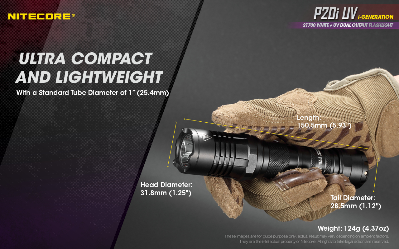 P20i UV — caracteristici