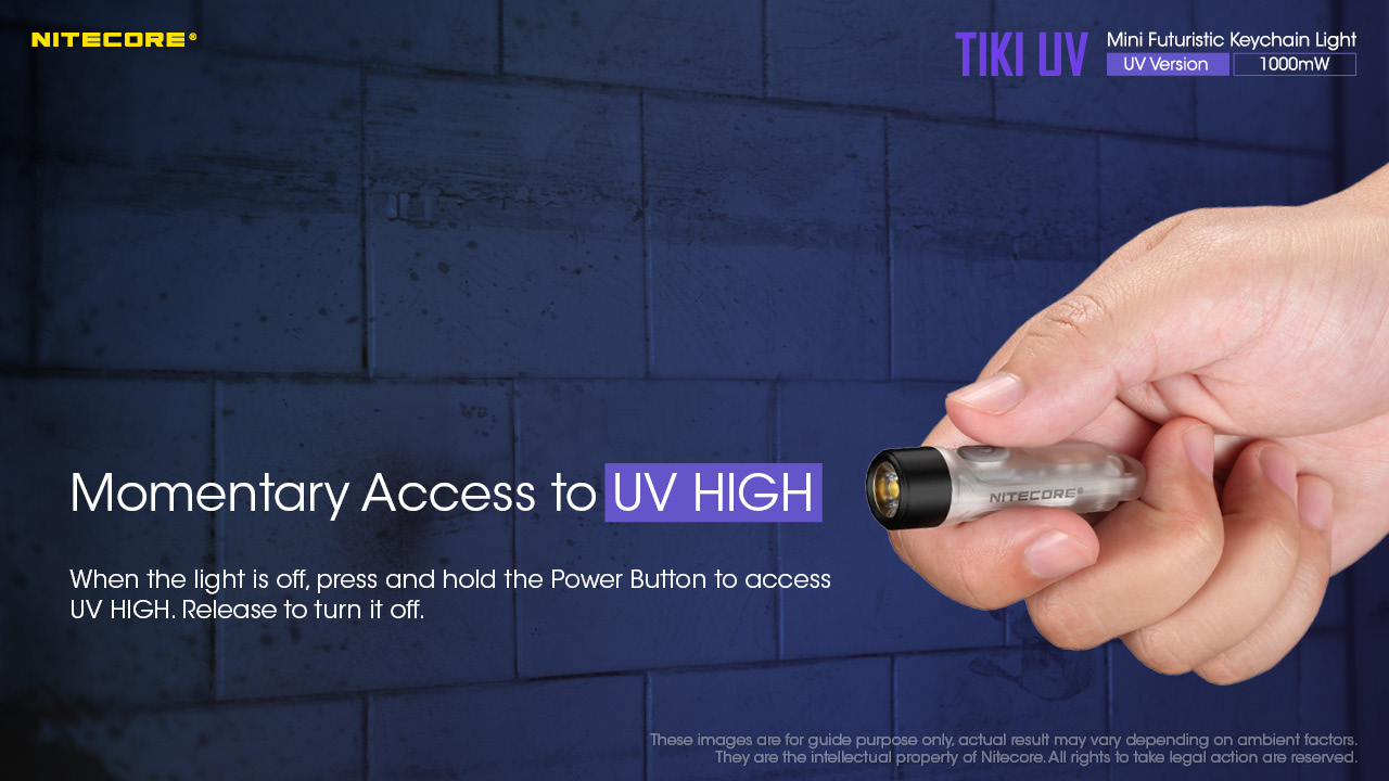 TIKI UV — caracteristici